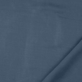 Tencel Leinen - uni, jeansblau